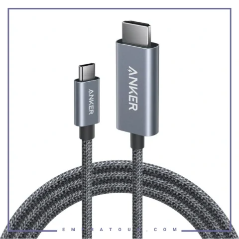 کابل تصویر Type-C به HDMI انکر A87E0H12