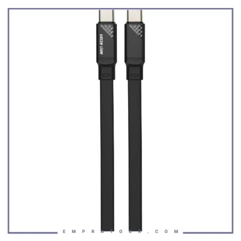 کابل تبدیل USB-C به USB-C گرین لاین Green Lion GNTPE1MC2CBK