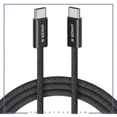 کابل شارژ 240 وات انکر Anker A8060